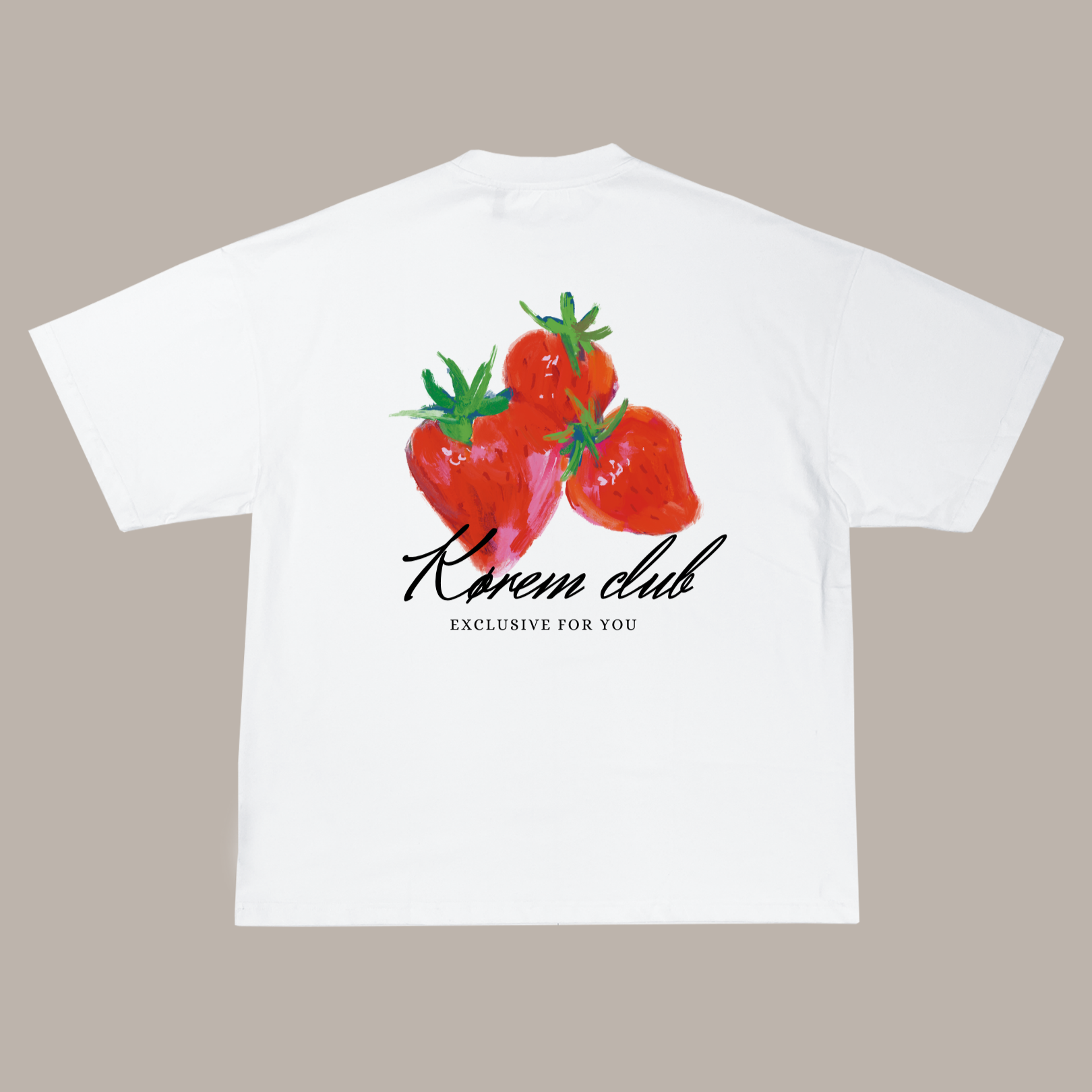 Strawberry Kørem Club Tee
